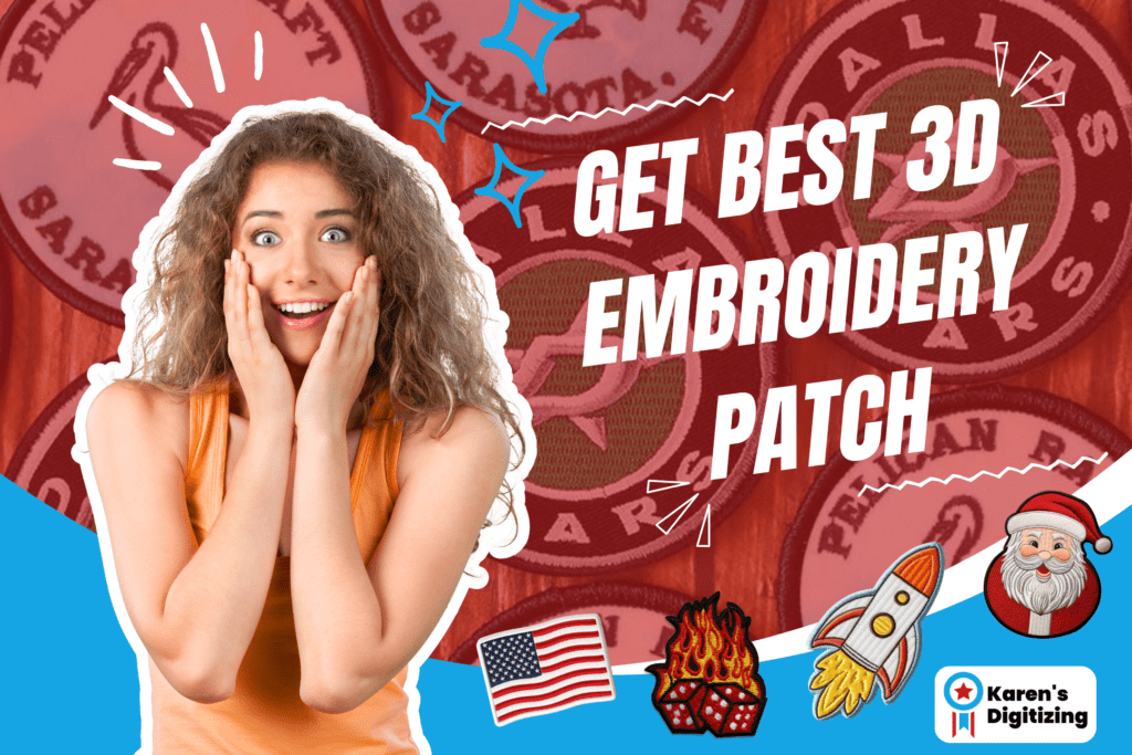 Get Best 3D Embroidery Patch