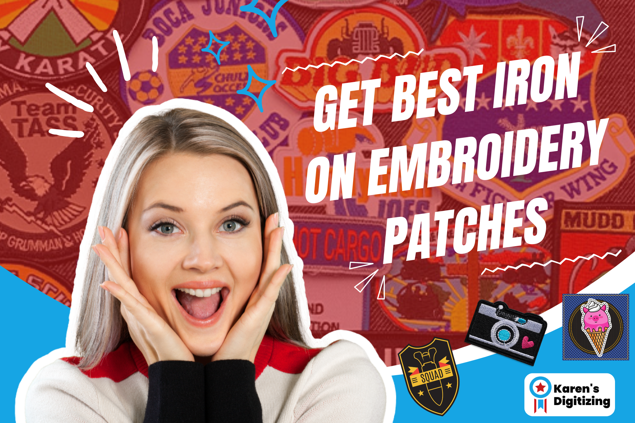 Get Best Iron On Embroidery Patches